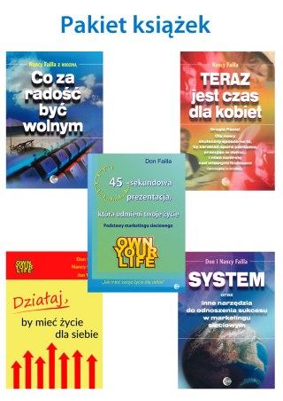 PAKIET 5 książek